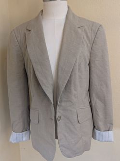 The Limited Collection Women's Beige Blazer Jacket Size 2 Professional Career
