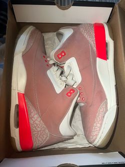 Jordan 3 rust pink