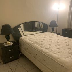 Bed With Mattress Mirror And Drawer Free