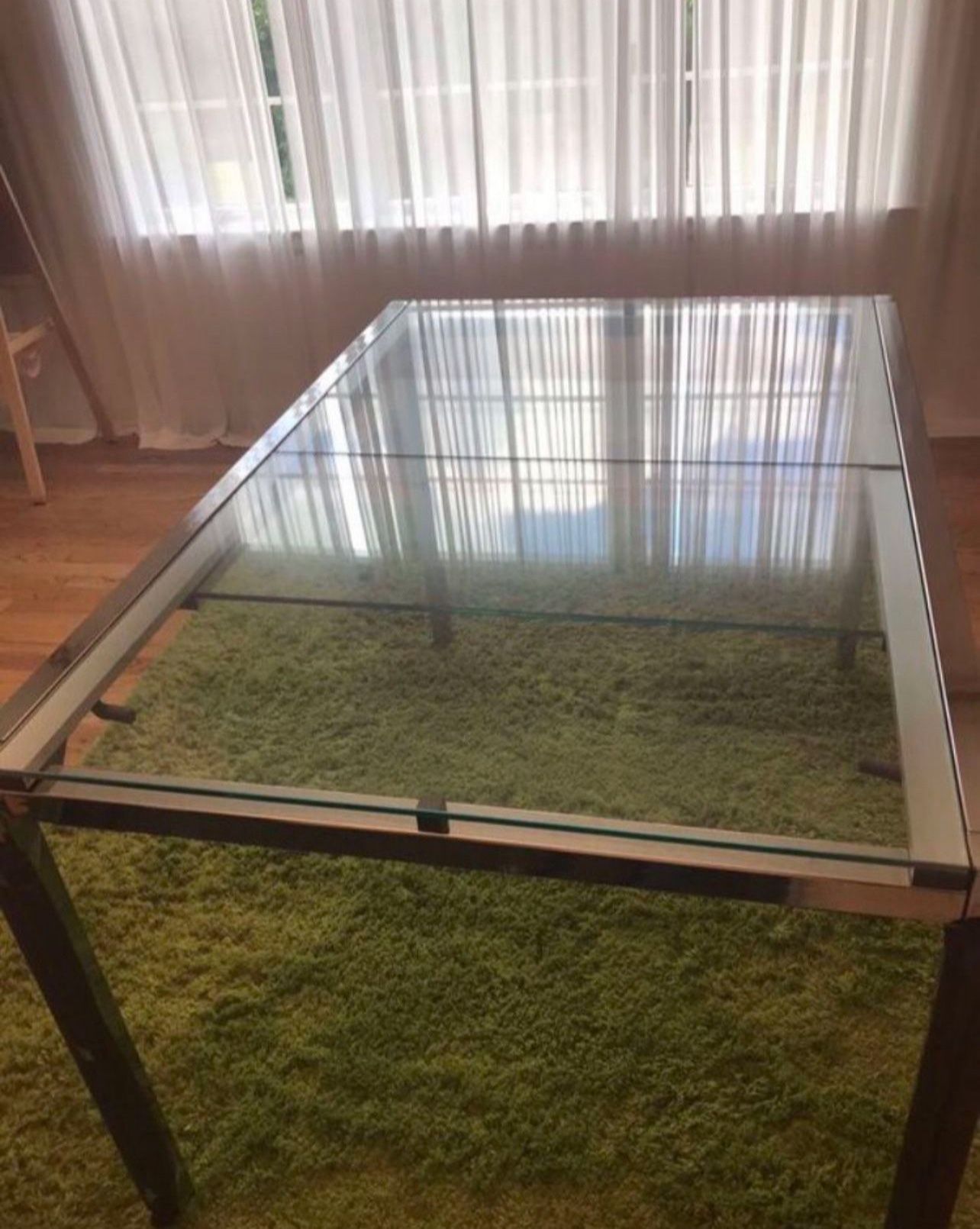 Glass Top Table