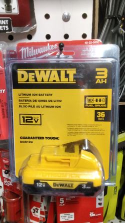 DEWALT 12V MAX LITHIUM ION BATTERY 3 AH