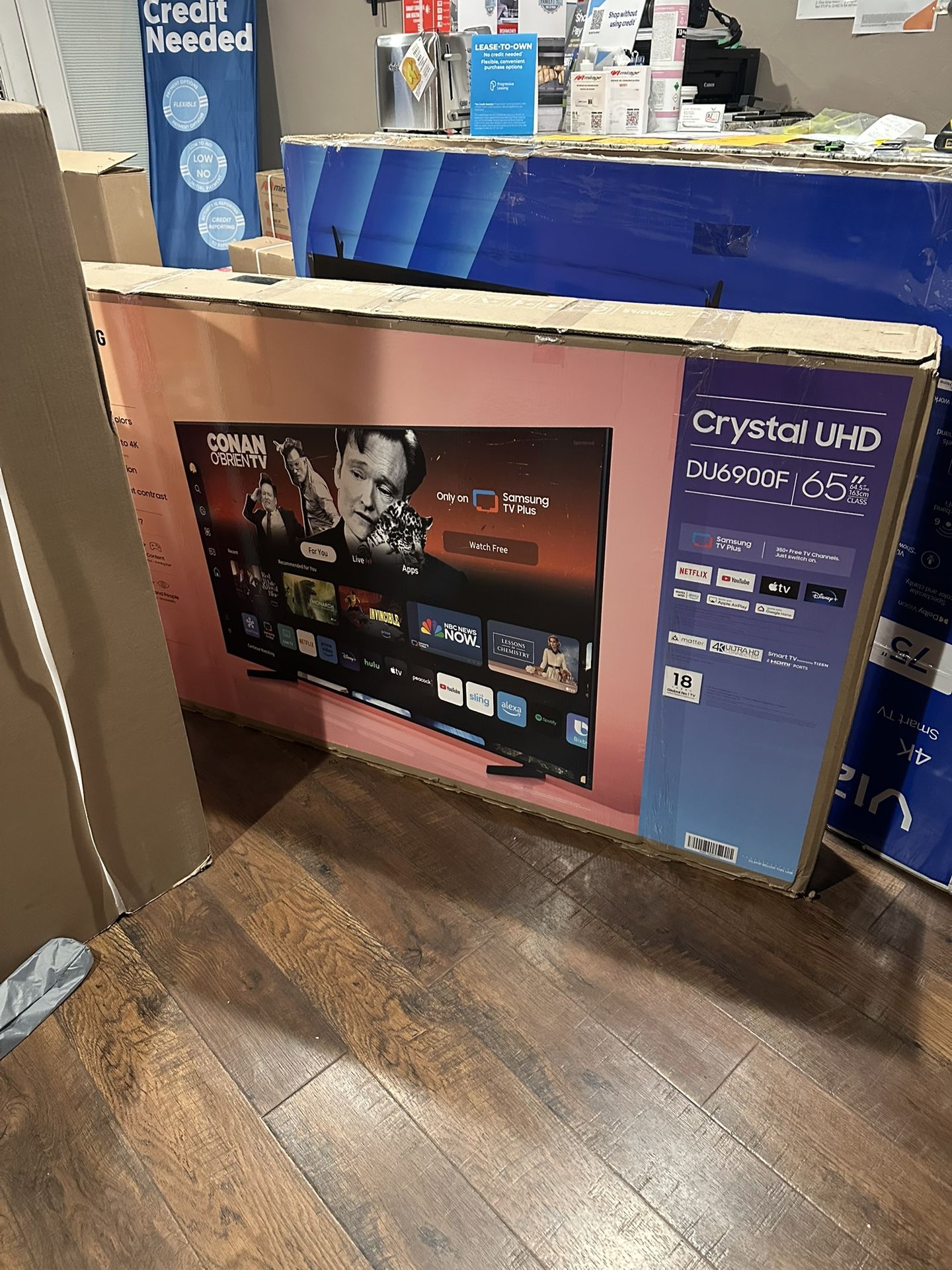 65” Samsung Smart 4K TV UHD 