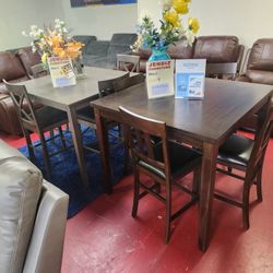 5pcs Diningroom Furniture Dining Table Sets 