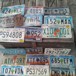 Licence Plate For Sale
