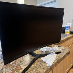 Samsung Curved Gaming Monitor - $60
