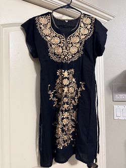 black dress