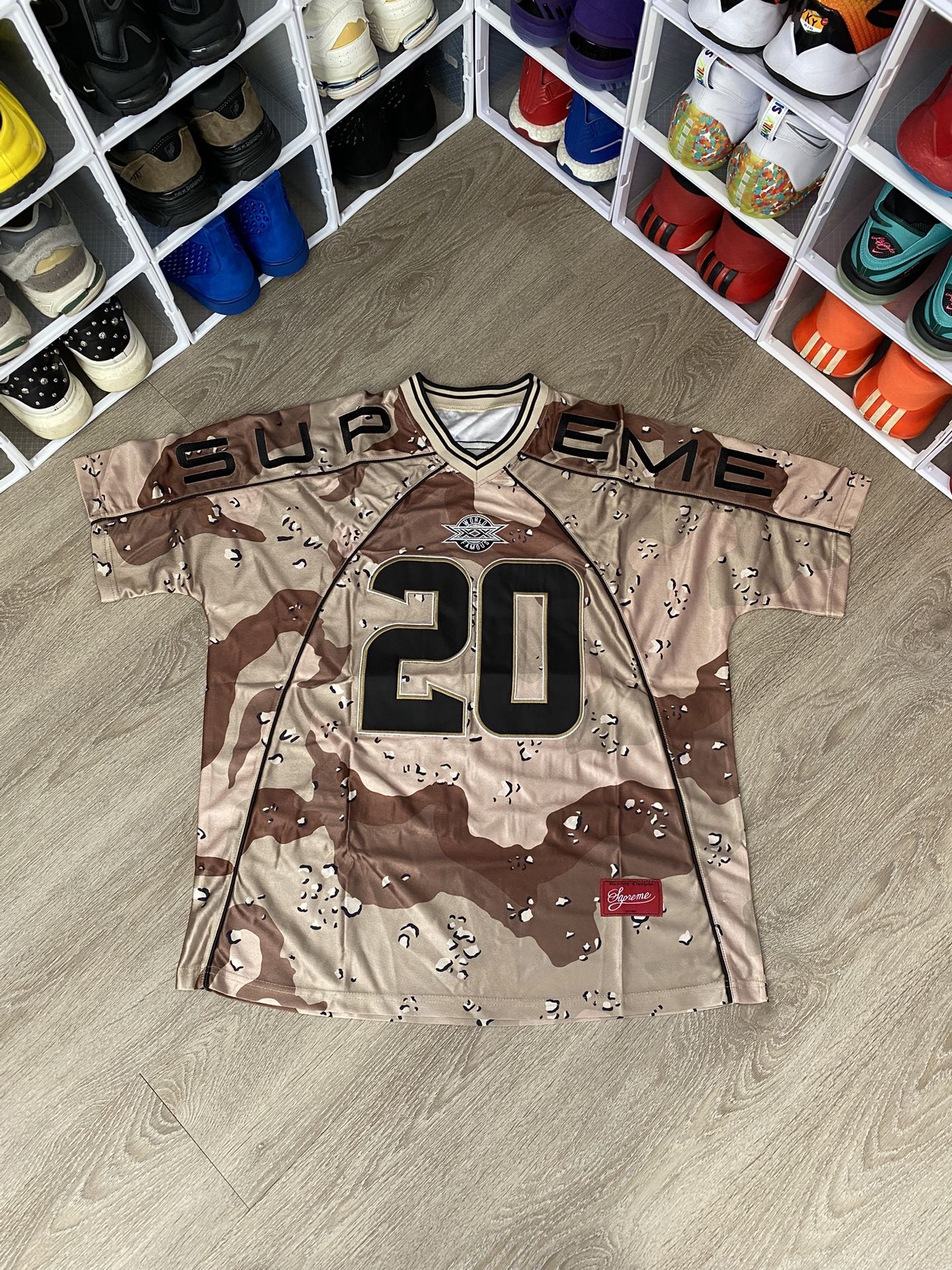 Supreme Jersey Desert Camo Size Large