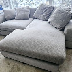 Bullock Left Arm Facing Sofa In Ultimate Stone 