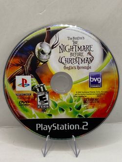 Tim Burton's The Nightmare Before Christmas: Oogie's Revenge PS2 Disc Only jack