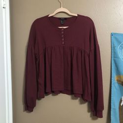 Maroon Long Sleeve 