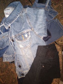 Women's jeans and jeans jacket