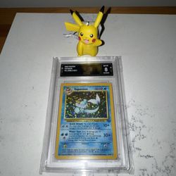 1999 Vaporeon #12 Jungle Holo GMA NM-MT 8