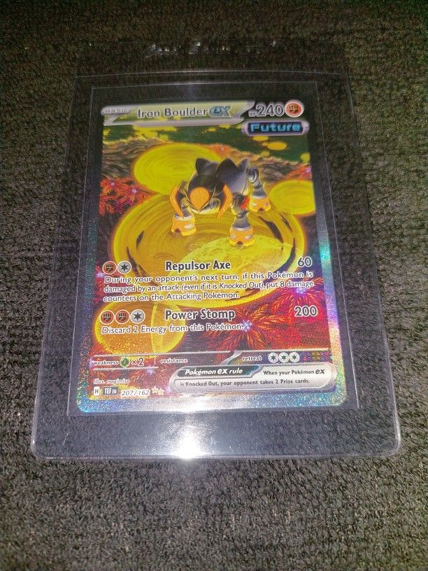 Iron Boulder SIR Pokemon Card