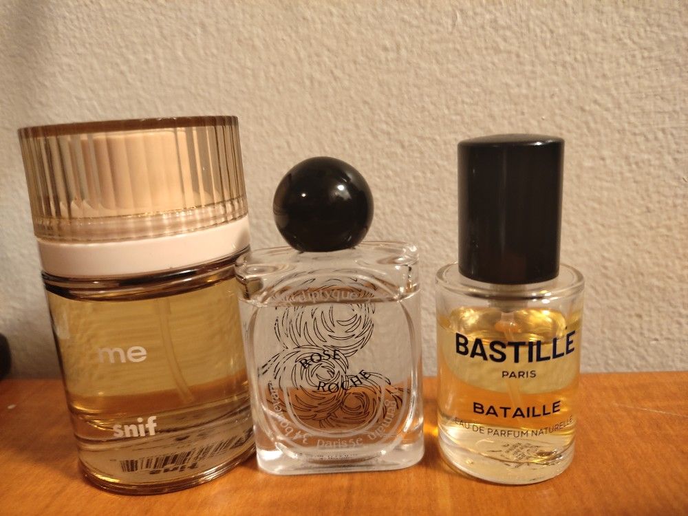 Fragrance Very Exclusive DiptyqueRose Roche, Sniff Me, Bastille Bataille