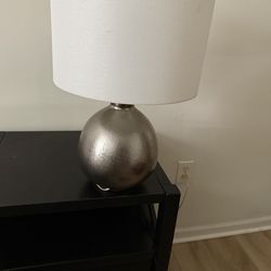 Silver lamp