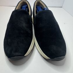 Naturalizer Black Suede Slip On Sneakers Women's Size 7M