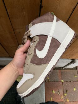 Nike Dunk High Chocolate Suede