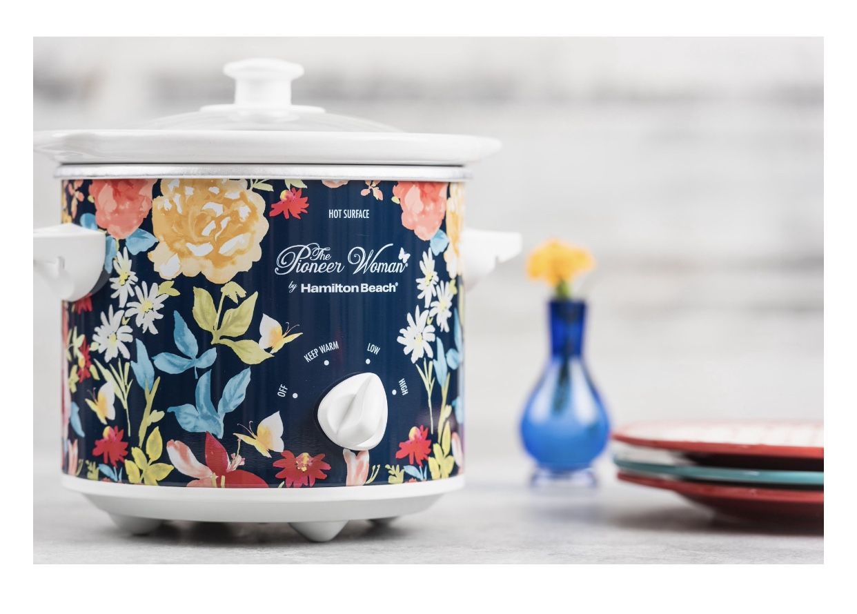 Floral 1.5 Qt Slow Cooker - Hamilton Beach