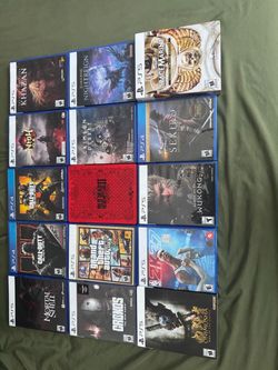 PS4 / PS5 Video Game Lot – 14 Games