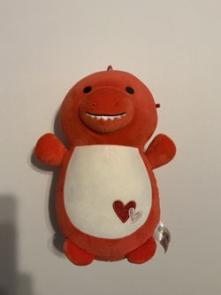 Red Dinosaur Plushie