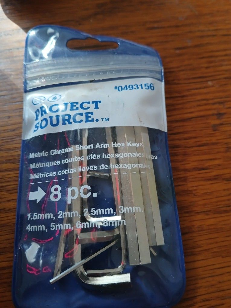 Allen Wrenches (8 Pieces)