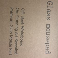 Glass Mousepad Light Up