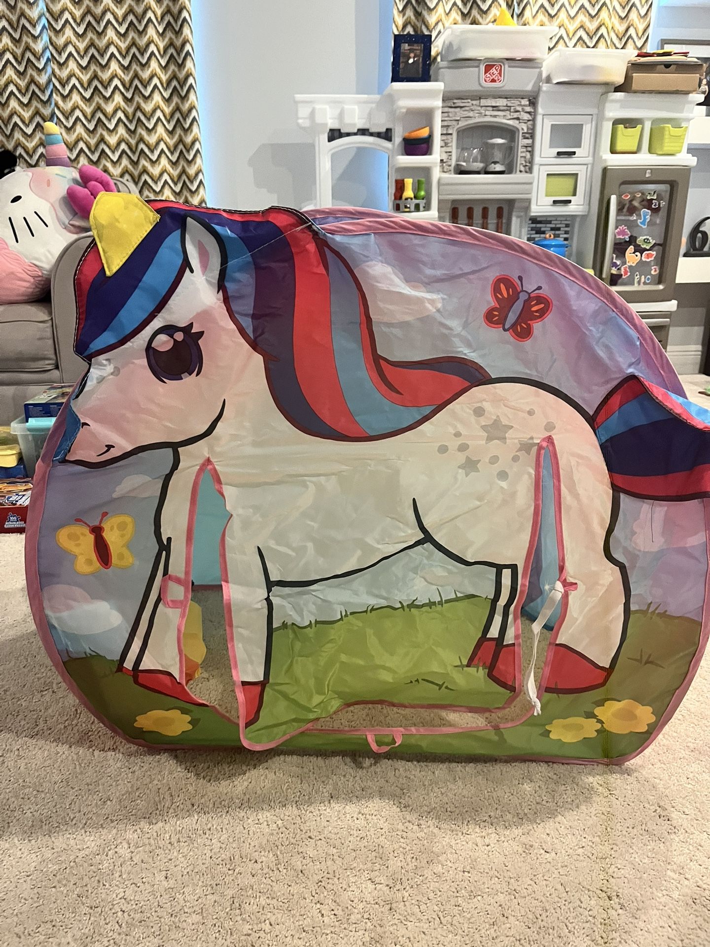 Unicorn Toddler Pop Up Tent
