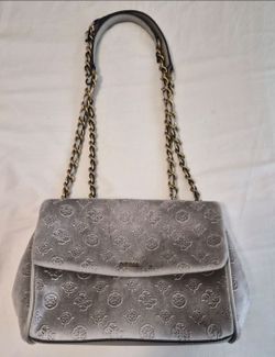 Nude guess purse