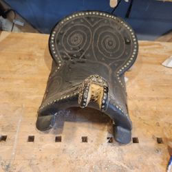 Spanish Colonial Decorated Saddle 