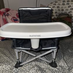 Summer Pop ‘n Sit Portable Booster Chair For Ages 6 Months- 3 Years