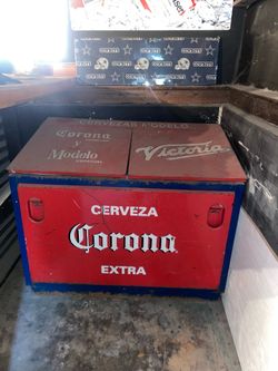 Vintage double door cooler