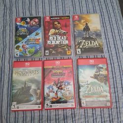 Nintendo Switch 1 And 2 Games For Sale