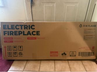 Electric fireplace 50”