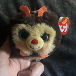 Beanie Ball “Zinger” Bee Plush