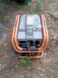 Ridgid generator