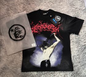 Hellstar raise hell black t- shirt medium