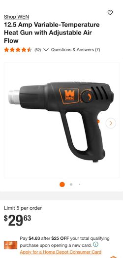 Wen Variable heat gun
