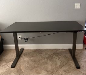 Electric desk adjustable height