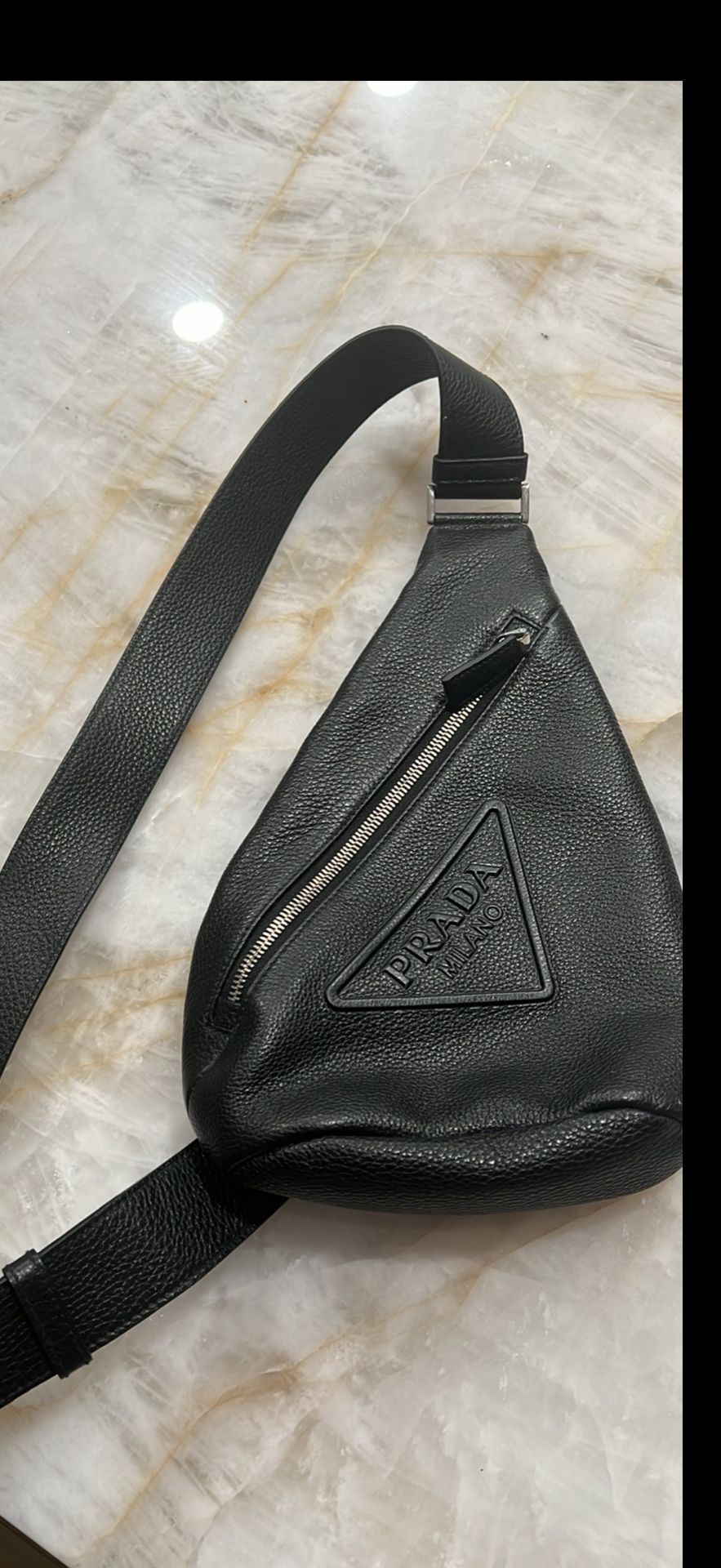 Prada Men’s Cross Body Leather Bag