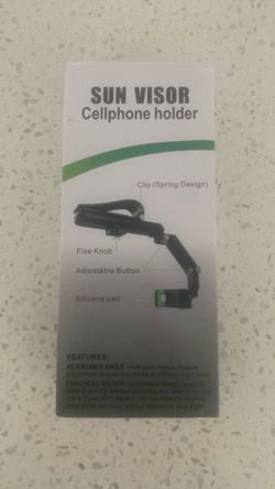 Sun Visor Car Cellphone Holder