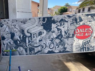 Dales pale ale beer poster