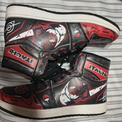Collectable Itachi Nike high-tops