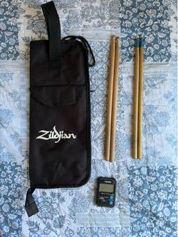 Zildjian Drumstick Set with Boss Metronome