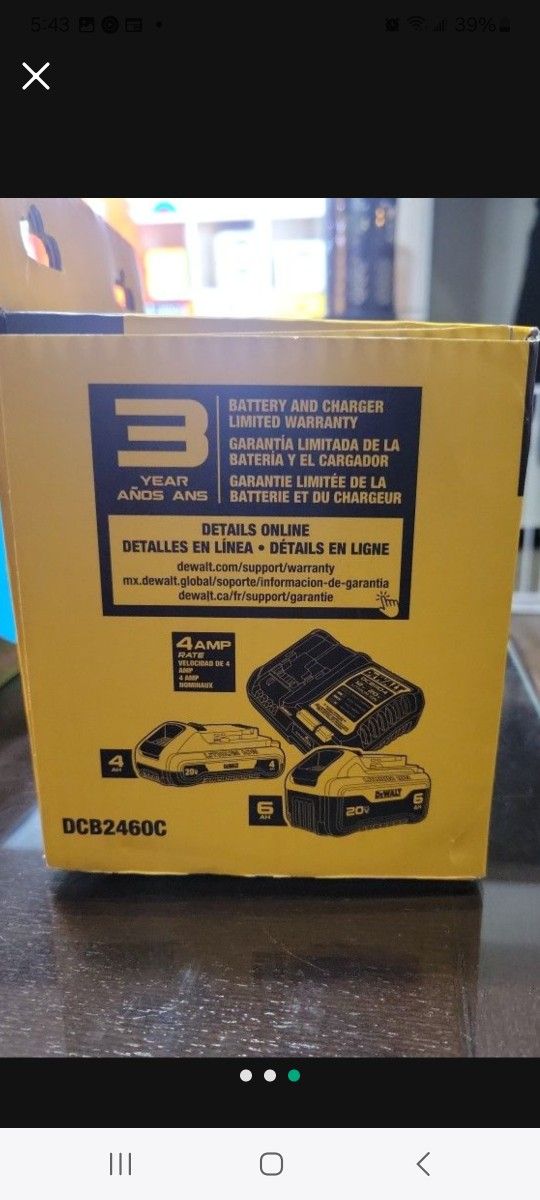 Dewalt Battery