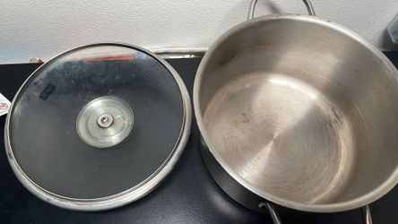 Fissler Stainless Steel Stock Pot with Glass Lid