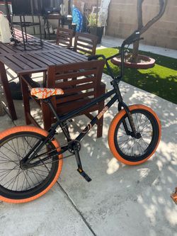 Naruto x Elite BMX bike with ODI grips