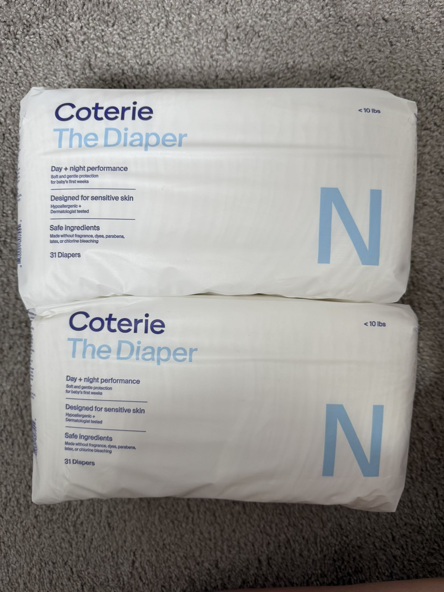 Coterie Diapers, Newborn