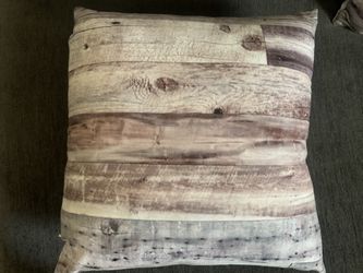 Throw Pillows - Wood Panel Print 18x18