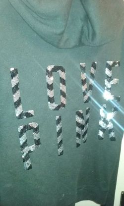 Rare sequin zebra vs pink hoodie