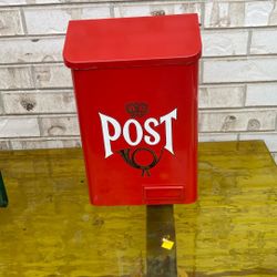 Vintage Postal Post Box